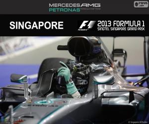 Puzzle Ο Nico Rosberg, Grand Prix της Σιγκαπούρης 2016